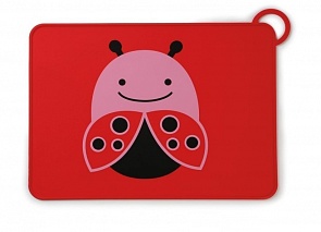 Коврик для столовых приборов - Божья коровка (Skip Hop, SH 252053veg)